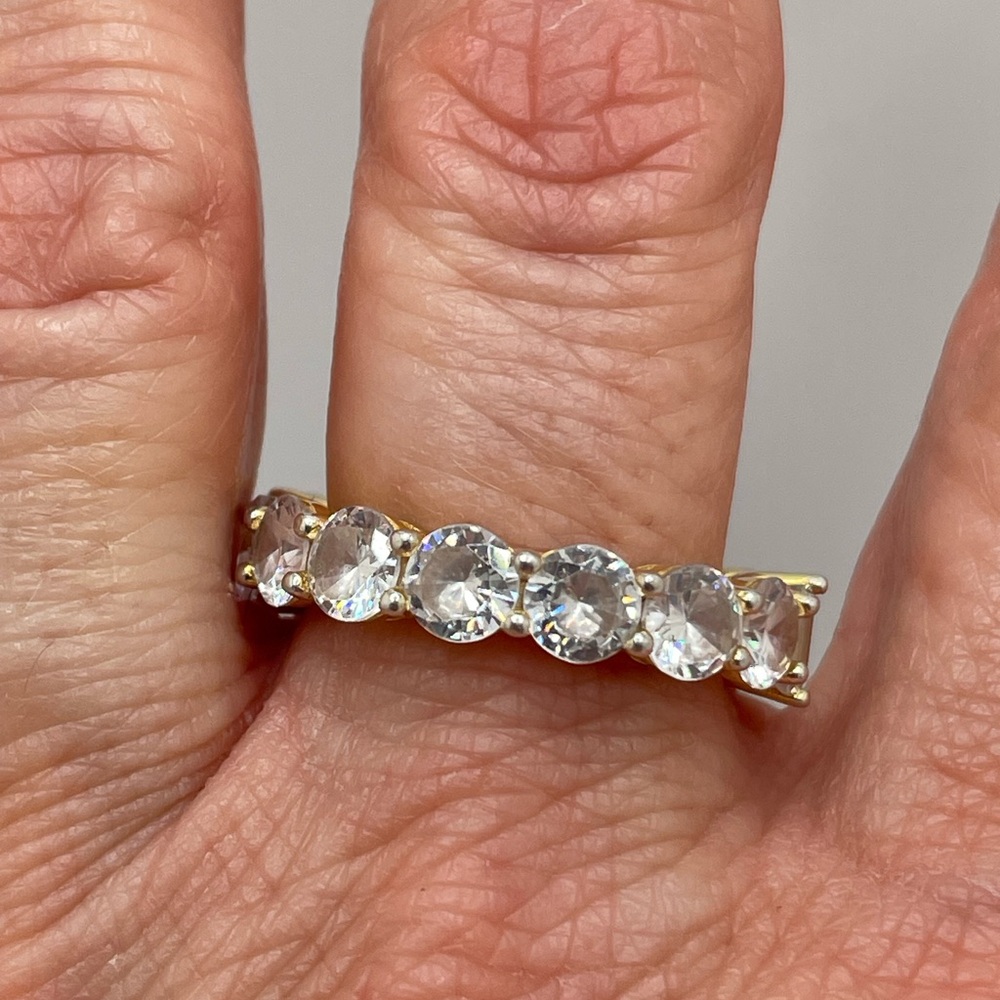 2 sided 925 eternity ring!